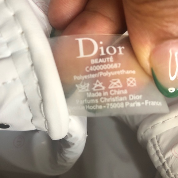 DIOR cosmetic case customized & converted to crossbody. Excellent condition - Picture 15 of 17